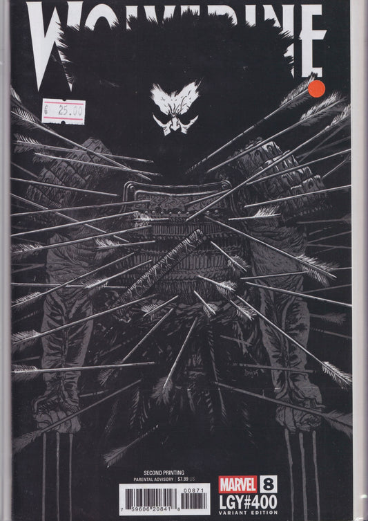 Wolverine #8 (2024) 2nd Printing Daniel Warren Johnson. cover VF