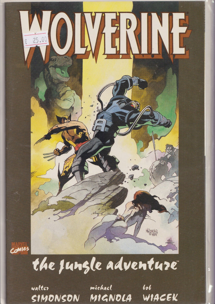 Wolverine The Jungle Adventure (1989) prestige Mignola art Very Fine