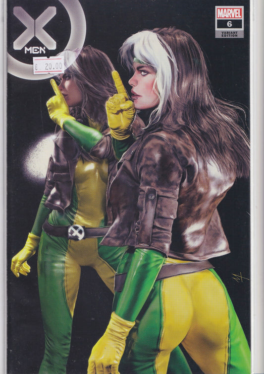 X-Men #6 (2022) Exclusive Rogue variant NM FCL