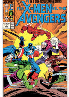 X-Men vs. the Avengers #1-4 (1987) Full set  Silvestri art Fine