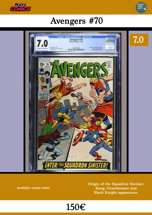 Avengers #70 - French Comics Lovers