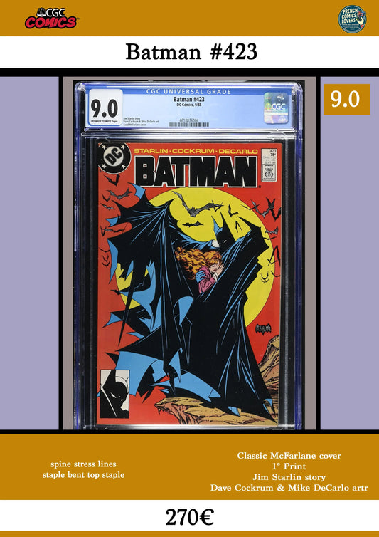 Batman #423 - French Comics Lovers