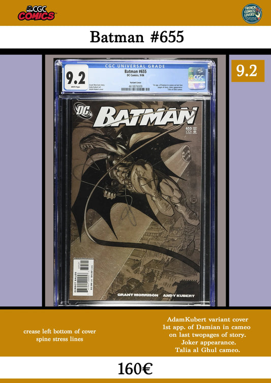 Batman #655 - French Comics Lovers