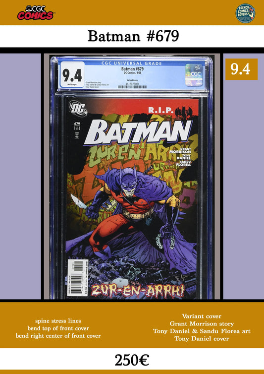 Batman #679 - French Comics Lovers