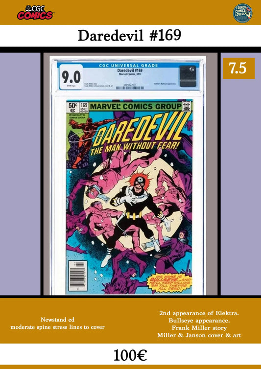 Daredevil #169 - French Comics Lovers