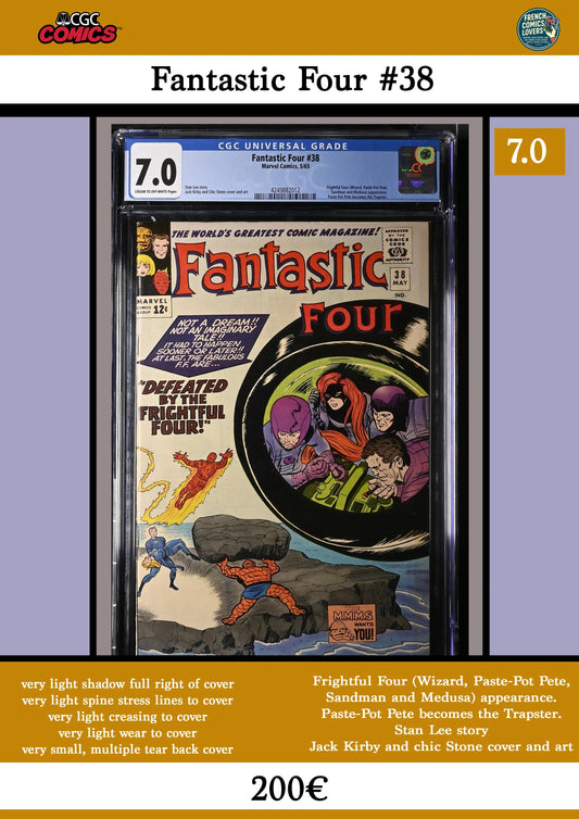 Fantastic Four #38 - French Comics Lovers