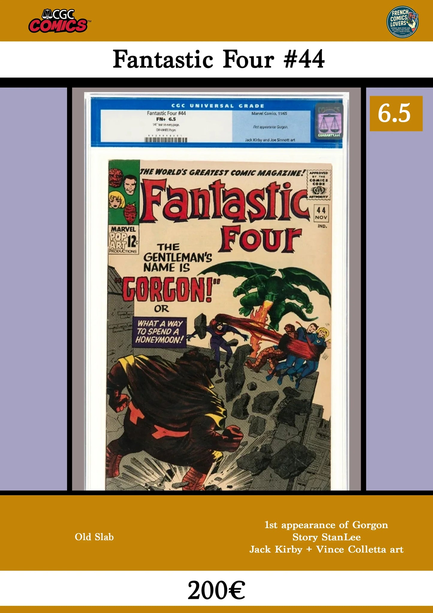 Fantastic Four #44 - French Comics Lovers