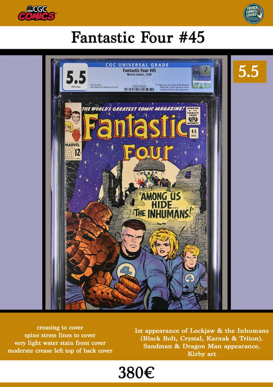 Fantastic Four #45 - French Comics Lovers