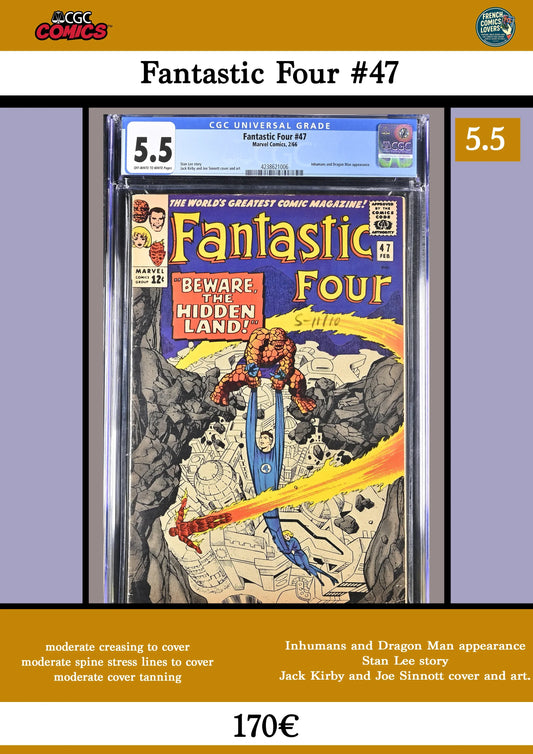 Fantastic Four #47 - French Comics Lovers