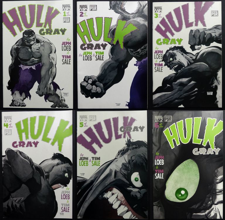 Hulk Grey full set (#1-6) - French Comics Lovers