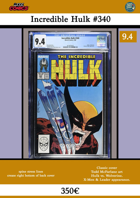 Hulk #340 - French Comics Lovers