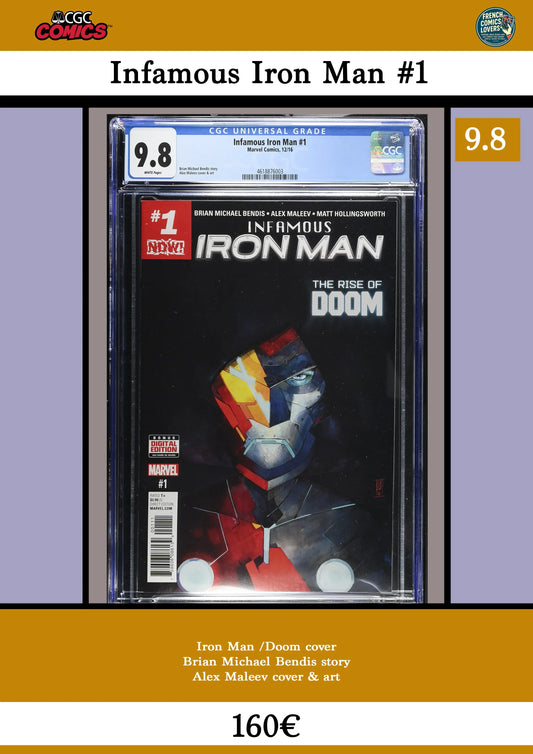 Infamous Iron Man #1 - French Comics Lovers