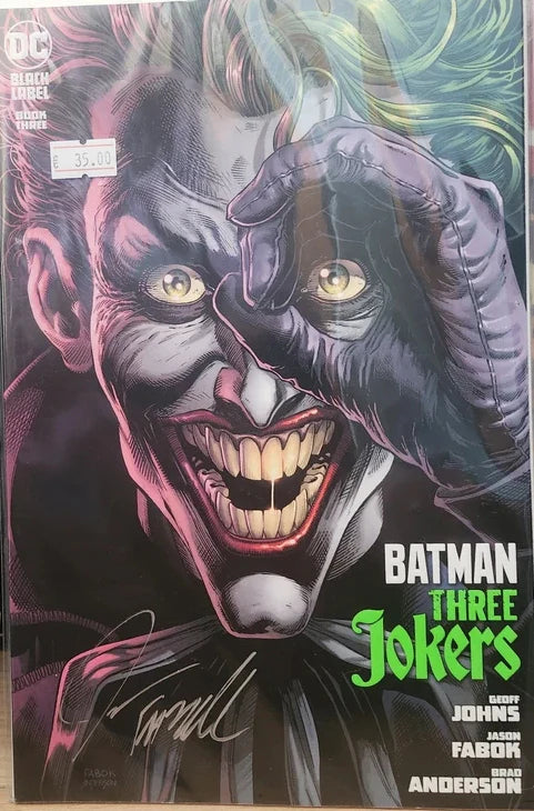 Batman Three Jokers #3 Joker Variant signed by Jason Fabok - French Comics Lovers