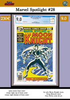Marvel Spotlight #28 (1976) First solo Moon Knight appearance. CGC 9.0