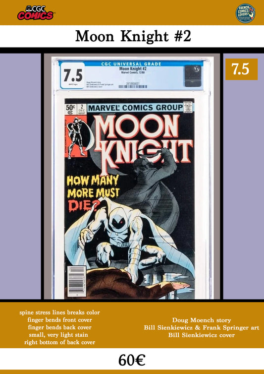 Moon Knight #2 - French Comics Lovers