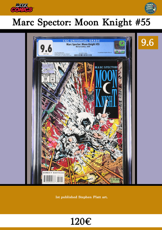 Marc Spector Moon Knight #55 - French Comics Lovers