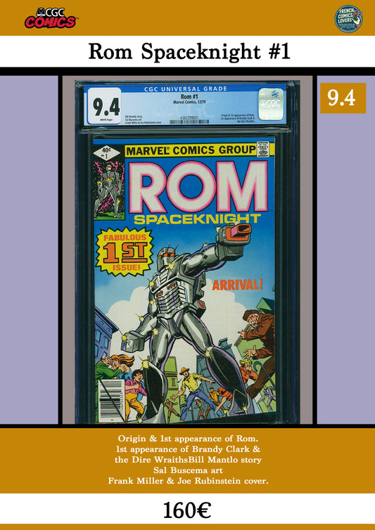 Rom #1 - French Comics Lovers