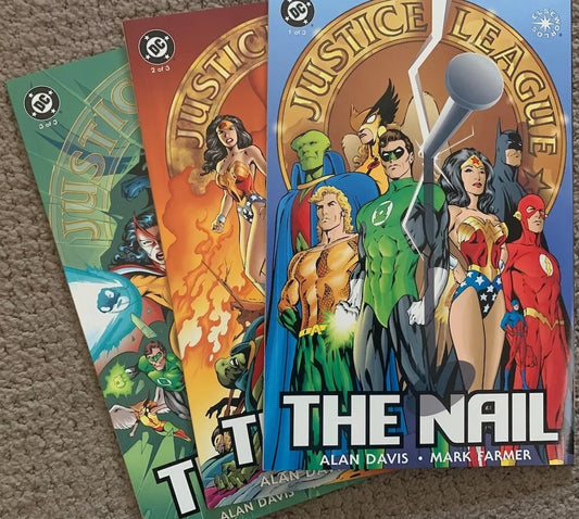 JUSTICE LEAGUE The NAIL #1-3 COMPLETE SET - French Comics Lovers