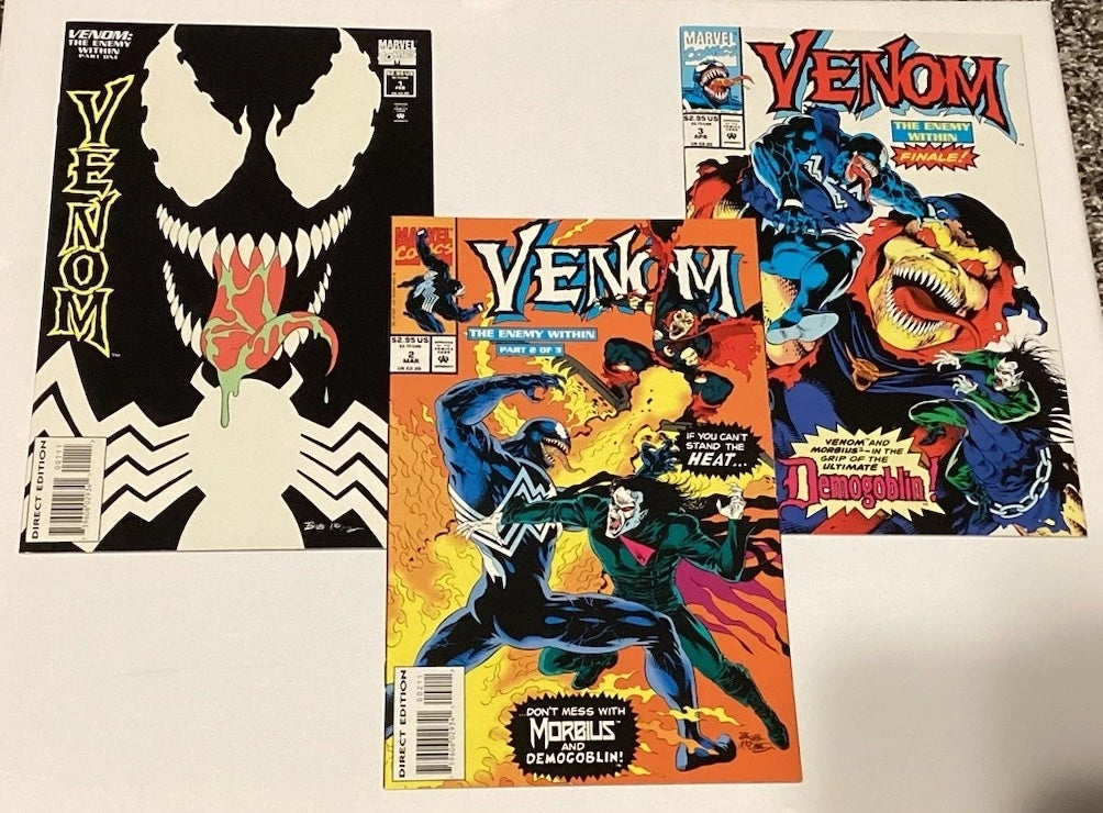 Venom, the Ennemy within #1-3 full set - French Comics Lovers