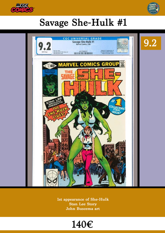 Savage She-Hulk #1 - French Comics Lovers