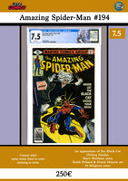 Amazing Spider-Man #194  CGC 7.5- French Comics Lovers