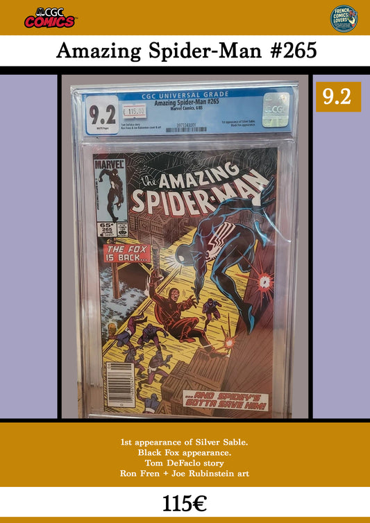 Amazing Spider-Man #265 - French Comics Lovers