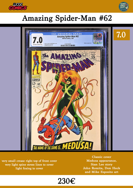 Amazing Spider-Man #62 - French Comics Lovers