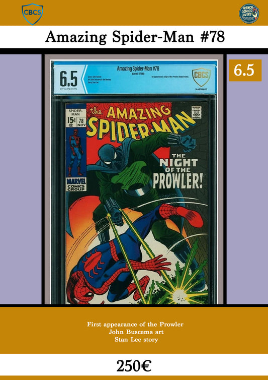 Amazing Spider-Man #78 - French Comics Lovers