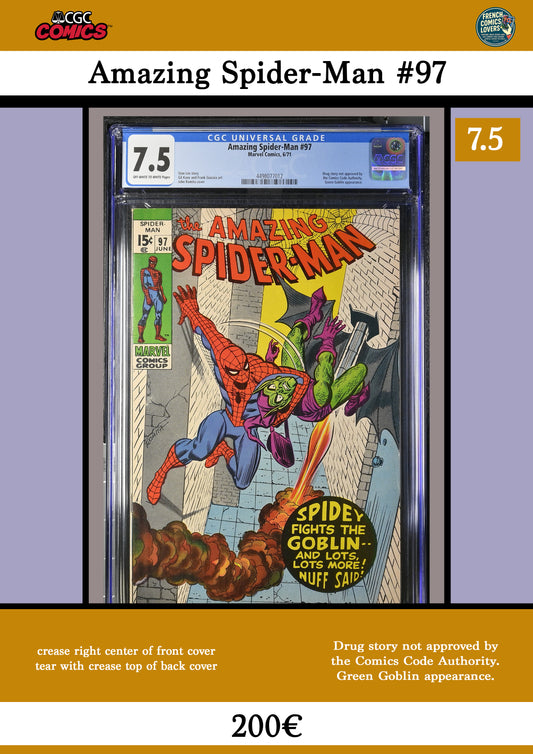 Amazing Spider-Man #97 - French Comics Lovers