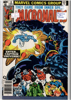 the Micronauts #8  Golden art 1° Captain Universe (1979) VF
