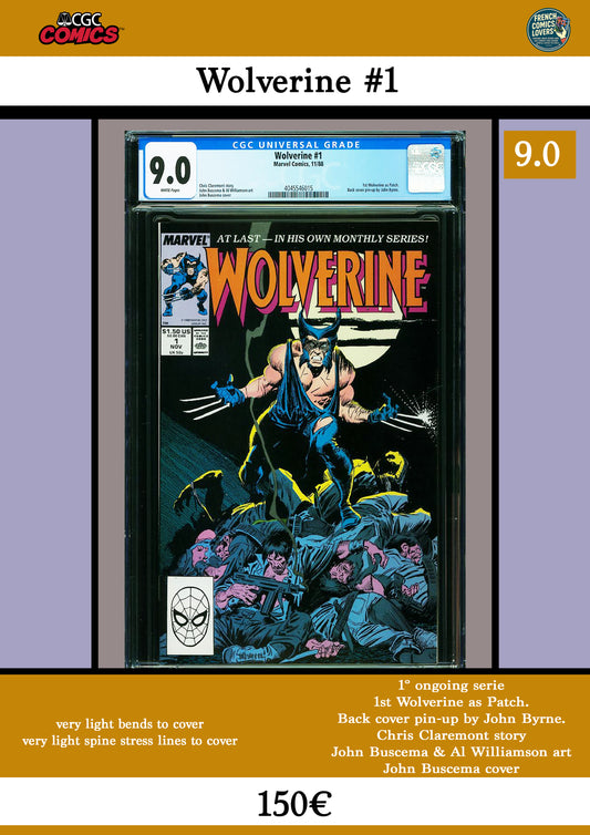 Wolverine #1 (1988) - French Comics Lovers