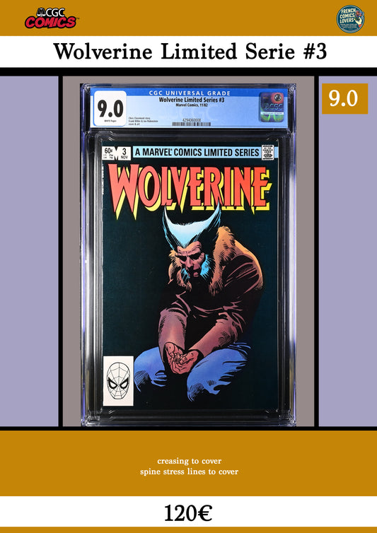 Wolverine #3 (Miniserie 1982) - French Comics Lovers