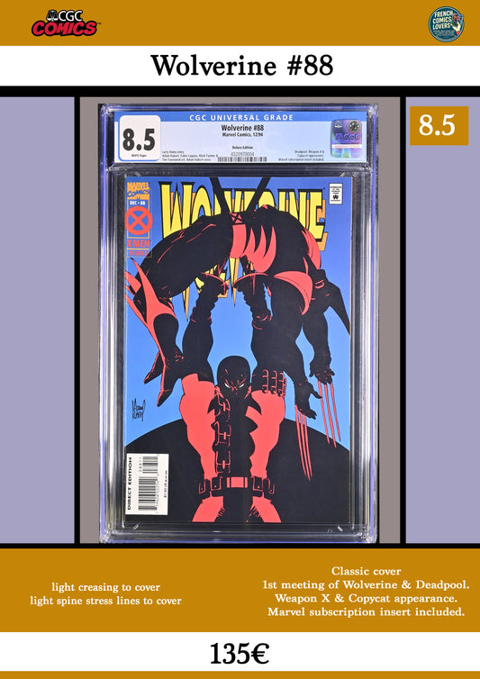 Wolverine #88 - French Comics Lovers