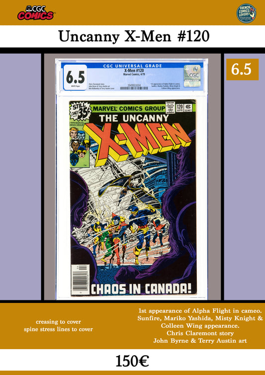 Uncanny X-Men #120 - French Comics Lovers