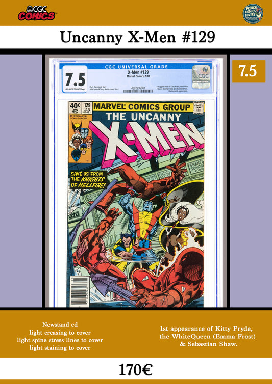 Uncanny X-Men #129 Key issue :1° Kitty - French Comics Lovers