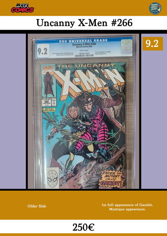 Uncanny X-Men #266 - French Comics Lovers